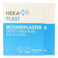 Hekaplast Dispenser 5m x 6cm detectable 1 Stuks