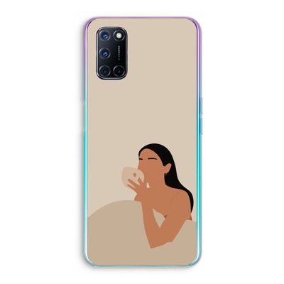 Fresh coffee: Oppo A52 Transparant Hoesje