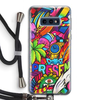 Represent: Samsung Galaxy S10e Transparant Hoesje met koord