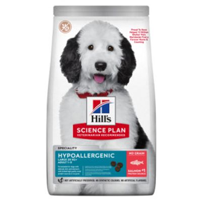 Hill&apos;s Adult Large Hypoallergenic hondenvoer met zalm 14 kg