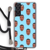 Kanye Call Me?: Samsung Galaxy S21 FE Transparant Hoesje met koord