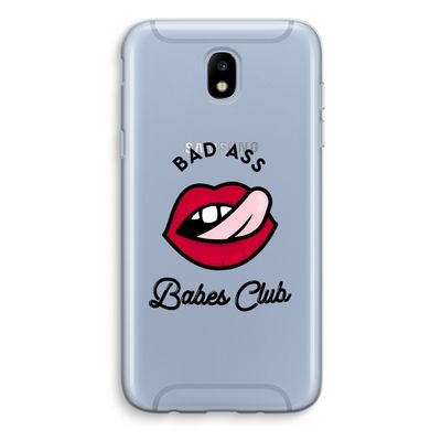Badass Babes Club: Samsung Galaxy J5 (2017) Transparant Hoesje