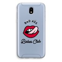 Badass Babes Club: Samsung Galaxy J5 (2017) Transparant Hoesje