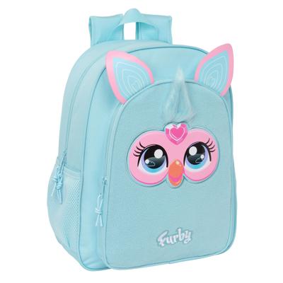 Schoolrugzak Furby Hemelsblauw 33 x 42 x 14 cm