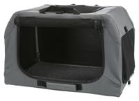 TRIXIE SOFT KENNEL EASY REISBENCH GRIJS 95X69X63 CM