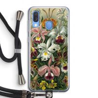 Haeckel Orchidae: Samsung Galaxy A40 Transparant Hoesje met koord