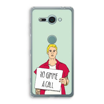 Gimme a call: Sony Xperia XZ2 Compact Transparant Hoesje