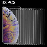 100 stuks 9H 2.5D getemperd glas Film voor iPhone XS / X