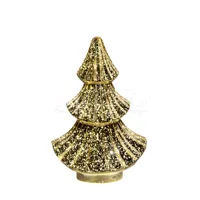 Tafellamp Kerstboom 10 LED 24cm Goud Tafellamp Kerstboom 10 LED 24cm Goud