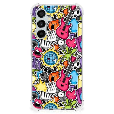 Samsung Galaxy A54 Anti Shock Bumper Case Punk Rock Samsung Galaxy A54 Anti Shock Bumper Case Punk Rock