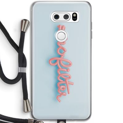 #nofilter: LG V30 Transparant Hoesje met koord