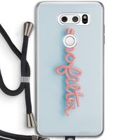 #nofilter: LG V30 Transparant Hoesje met koord
