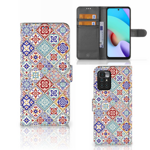 Xiaomi Redmi 10 Bookcase Tiles Color