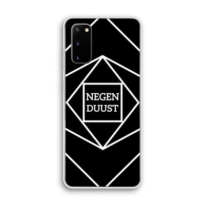 Negenduust geometrisch: Samsung Galaxy S20 Transparant Hoesje