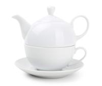 BonBistro Tea for one Theepot Sam - Wit - 450 ml