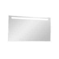 Storke Lucio rechthoekig badkamerspiegel 130 x 65 cm met spiegelverlichting en -verwarming - thumbnail