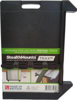 Stealthmounts Trax90 Baanzaagvierkant voor Festool Geleiderails | Zwart - TSS-S-FT-1