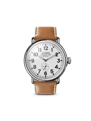 Shinola montre Runwell Sub Second 47 mm - Blanc