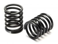 Shock spring front 13 x 20 x 1.9mm 6 coils (black/medium)