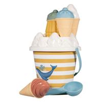 Little Dutch ocean dreams blauw ijsjes emmerset, 14dlg.