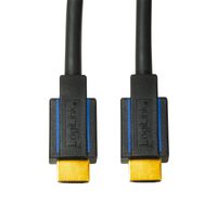 LogiLink CHB005 HDMI-kabel HDMI Aansluitkabel HDMI-A-stekker, HDMI-A-stekker 3.00 m Zwart 4K UHD - thumbnail