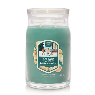 Yankee Candle Holiday winterfest signature large Jar