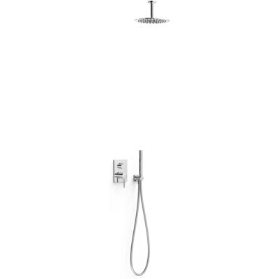 Regendouche set Tres Monomandos | Inbouw | Mengkraan | 2-weg | Rond | Chroom