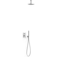 Regendouche set Tres Monomandos | Inbouw | Mengkraan | 2-weg | Rond | Chroom