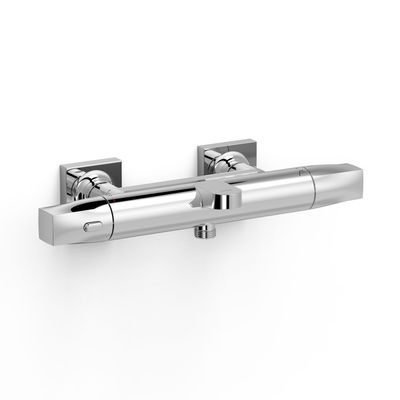 Thermostatische Mengkraan Tres Over-Wall voor Bad en Douche Chroom Tres