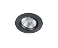 Trio Led inbouwspotPamir Round 5,5w - 3000K - 8,5cm zwart - 650510132