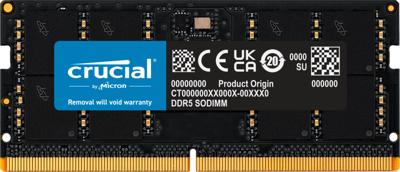 Crucial 32GB DDR5-5600 sodimm CT32G56C46S5