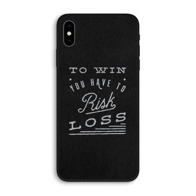 Risk loss: iPhone XS Max Biologisch afbreekbaar hoesje