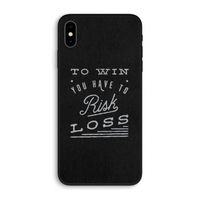 Risk loss: iPhone XS Max Biologisch afbreekbaar hoesje
