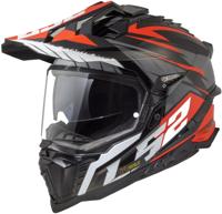 LS2 endurohelm "mx701 explorer spire" helmet mx701 explorer spire l bl./grey/red
