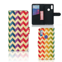 Xiaomi Redmi 7 Telefoon Hoesje Zigzag Multi Color - thumbnail