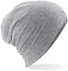 Beechfield CB368 Hemsedal Cotton Slouch Beanie - Heather Grey - One Size