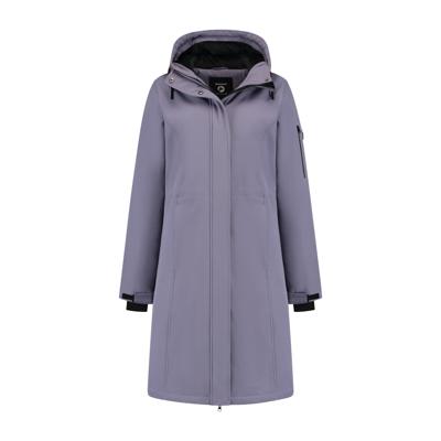 Travelin&apos; Women - softshell jacket - Purper - Maat XXL