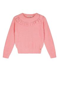 NoNo Zomer sweater meisjes Roze - fluffy - Ketan