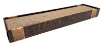 CROCI KRABPLANK HOMEDECOR WENGE HOUTPRINT DONKERBRUIN 48X12,5X5 CM - thumbnail