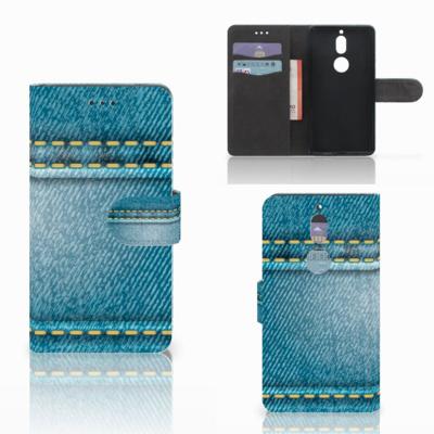 Nokia 7 | Wallet Case | met Pasjes | Jeans