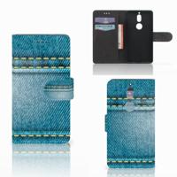 Nokia 7 | Wallet Case | met Pasjes | Jeans