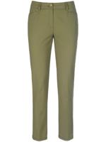 Enkellange broek in smal model Van Fadenmeister Berlin groen