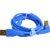 Dj TechTools Chroma Cable angled USB 1.5 m blauw