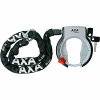 Axa Ringslot defender zwart/zilver + ketting rlc100 art2
