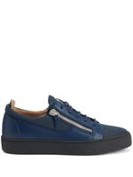 Giuseppe Zanotti baskets Frankie en cuir - Bleu