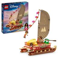 LEGO | Disney 43270 Moana's avonturenboot - Bouwspel en cadeau voor de 6e verjaardag