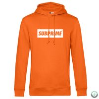 Hoodie Block Oranje