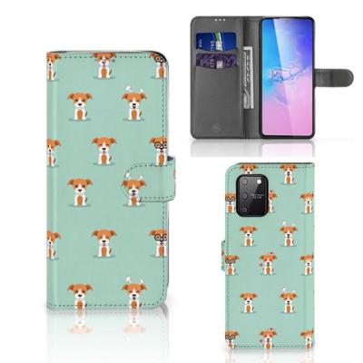 Samsung S10 Lite | Telefoonhoesje | Met pasjeshouder | Pups