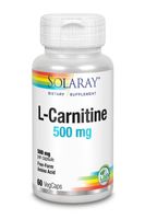 Solaray L-Carnitine 500mg (60 vega caps) - thumbnail