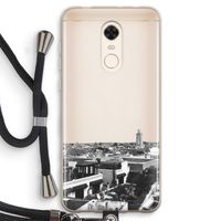 Marrakech Skyline : Xiaomi Redmi 5 Transparant Hoesje met koord